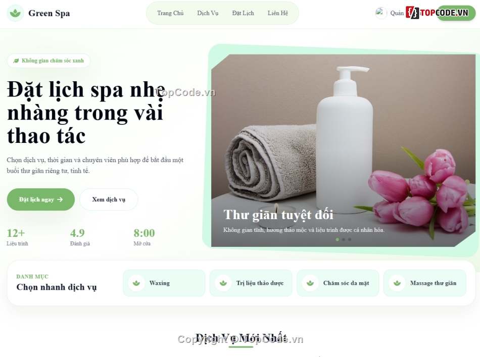 Book Store Web,king,đặt lịch